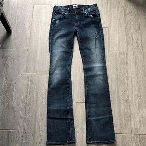 High wasted Hudson jeans